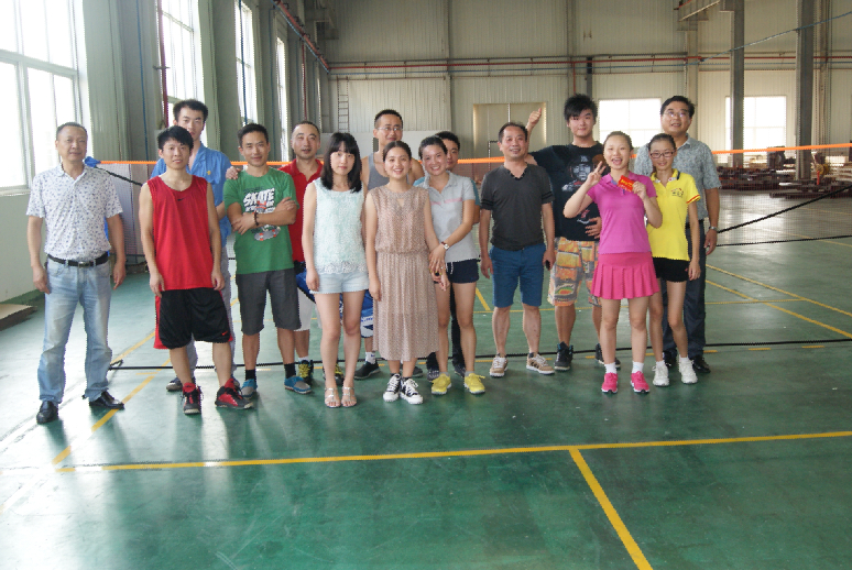 Our Company‘s Badminton Match